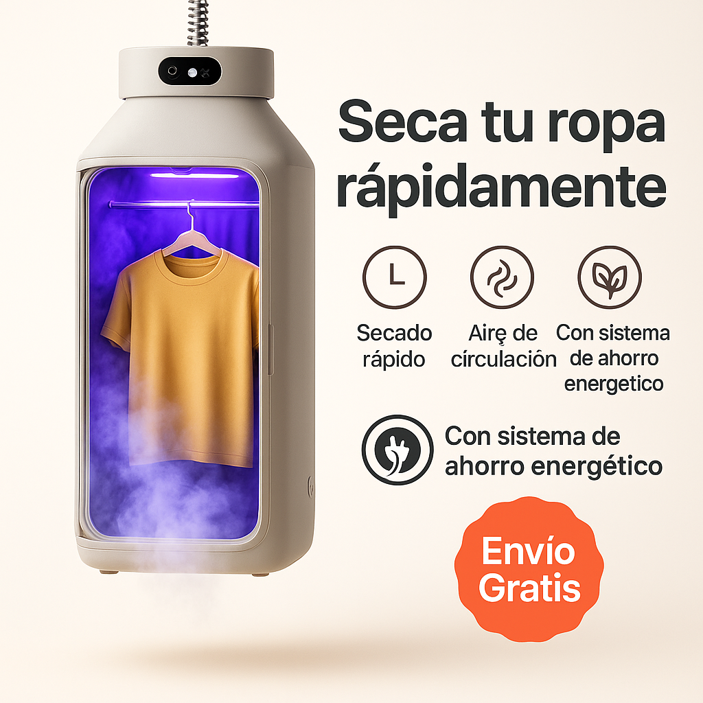 SECADORA MULTIUSO RAYOS UV RAPIDEZ Y AHORRO ENERGÉTICO